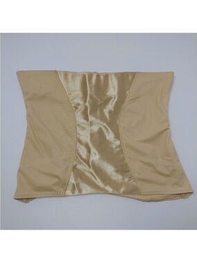 🎆 MAIDENFORM SIZE LARGE High-Waist Shapewear Waist Cincher in Nude